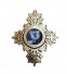 Н73 Накладка  «Крест ажурный с иконой»(205/250)
